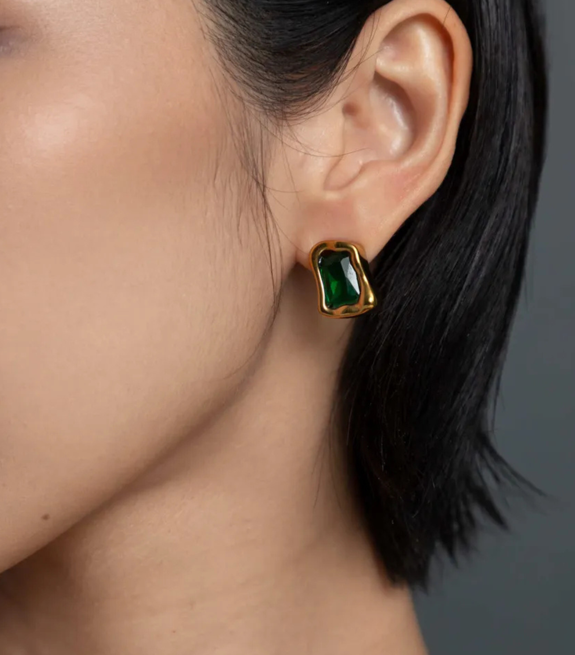 Molten Stud Earrings